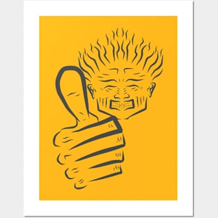 "Thumbs Up Blaze" Posters and Art